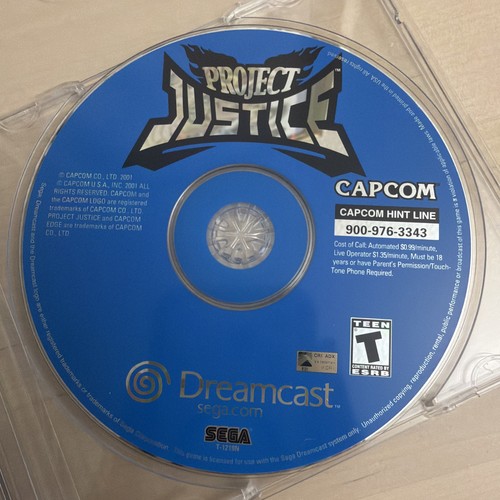 Project justice sega - project, (sega